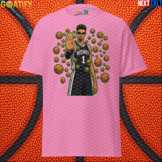 Victor Wembanyama T-Shirt – Wemby Matrix Stopper Graphic Tee Gift for Spurs Basketball Fans Azalea T-shirts Next Cult Brand