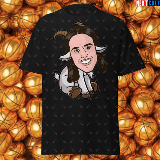 Caitlin Clark G.O.A.T. T-Shirt - Greatest of All Time Basketball Tee - Indiana Fever & WNBA Fan Top - Funny Women's Basketball Meme Casual Shirt Black T-shirts Basketball Caitlin Clark G.O.A.T. Indiana Fever WNBA Next Cult Brand