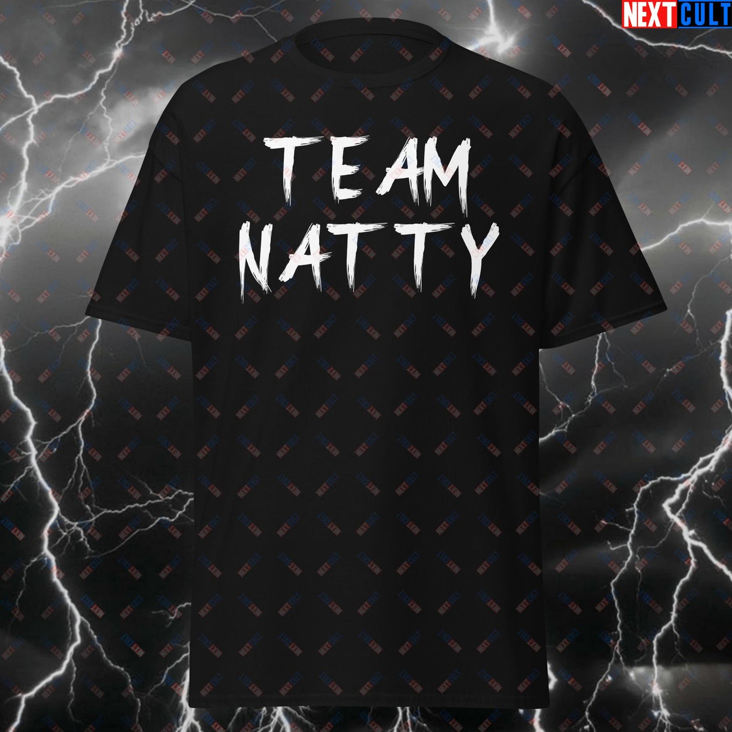 Team Natty Gym Meme T-Shirt - Funny Workout Fitness Tee for Lifters & Gym Bros - Natural Gains Bodybuilding Tshirt T-shirts Bodybuilding Fitness Gym Natty Pump Cover Workout Next Cult Brand