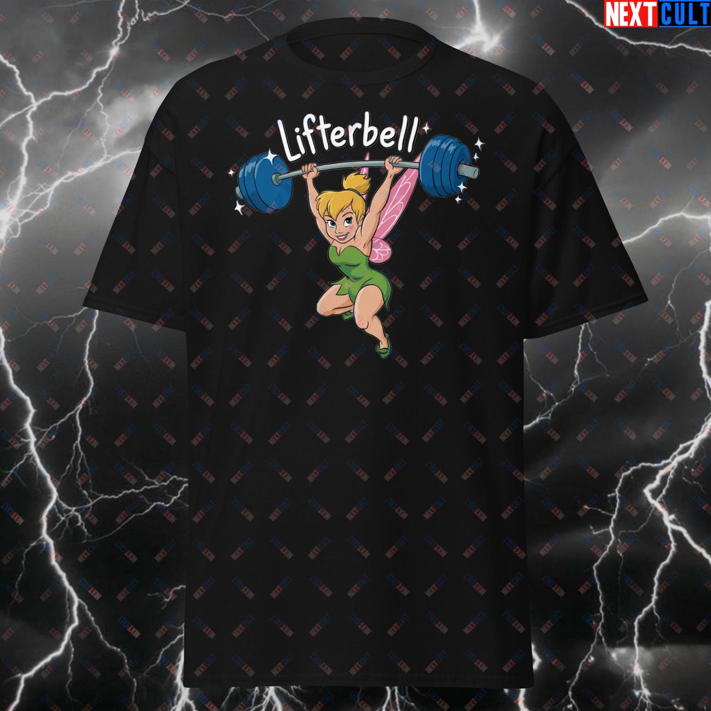 Lifterbell Gym Fairy Funny Workout T-Shirt – Gym Girl Meme Tee for Fitness Gains & Bodybuilding Humor T-shirts Bodybuilding Films Fitness Gym Pump Cover Workout Next Cult Brand