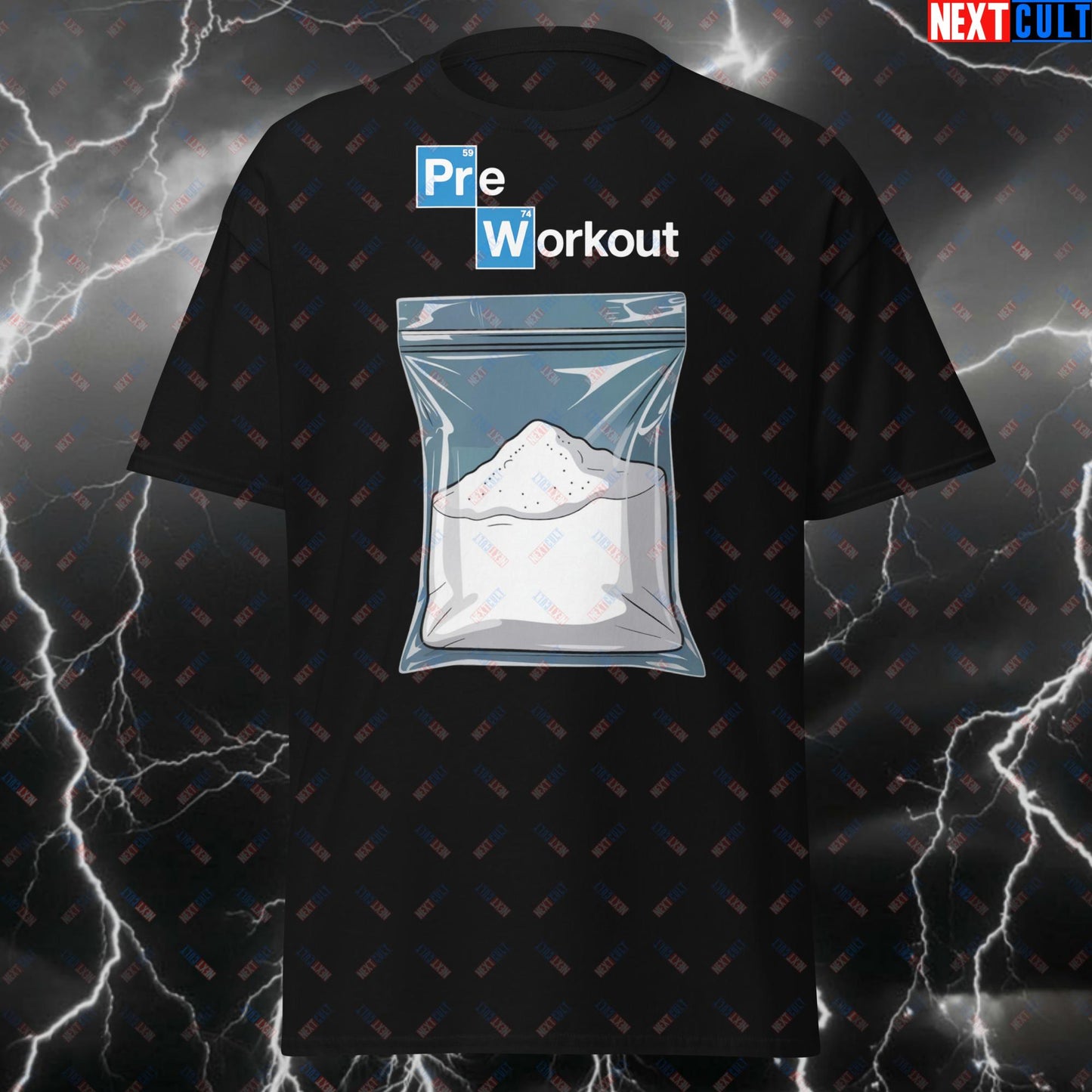Preworkout Pump Cover T-Shirt – Funny Gym Meme Tee for Workout Lovers, Fitness Lifters & Bodybuilding Bros T-shirts Bodybuilding Breaking Bad Fitness Gym Pump Cover Workout Next Cult Brand