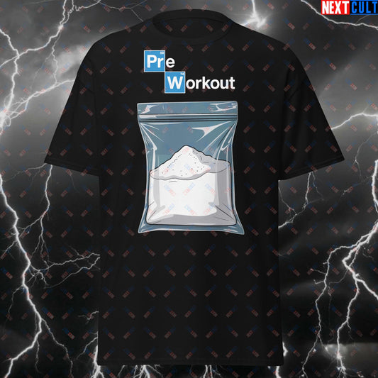 Preworkout Pump Cover T-Shirt – Funny Gym Meme Tee for Workout Lovers, Fitness Lifters & Bodybuilding Bros T-shirts Bodybuilding Breaking Bad Fitness Gym Pump Cover TV Workout Next Cult Brand