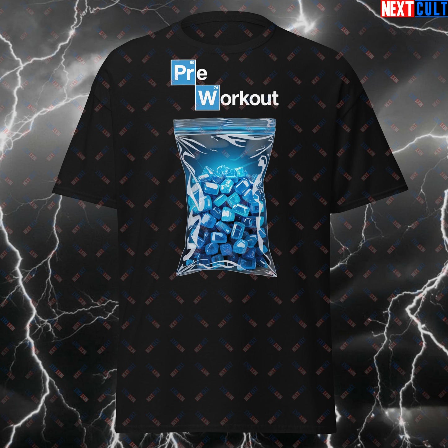 Funny Preworkout Pump Cover T-Shirt – Gym Meme Tee for Workout Lovers, Bodybuilding & Powerlifting– Fitness Shirt for Gymbros T-shirts Bodybuilding Breaking Bad Fitness Gym Pump Cover TV Workout Next Cult Brand