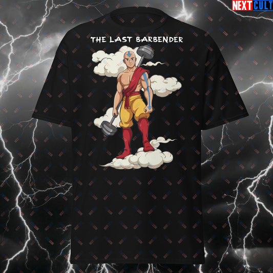 Funny Gym T-Shirt - The Last Barbender Bending Bars Tee - Workout Meme Pump Cover for Lifters, Bodybuilding & Fitness Gains T-shirts Bodybuilding Fitness Gym Powerlifting Pump Cover TV Workout Next Cult Brand
