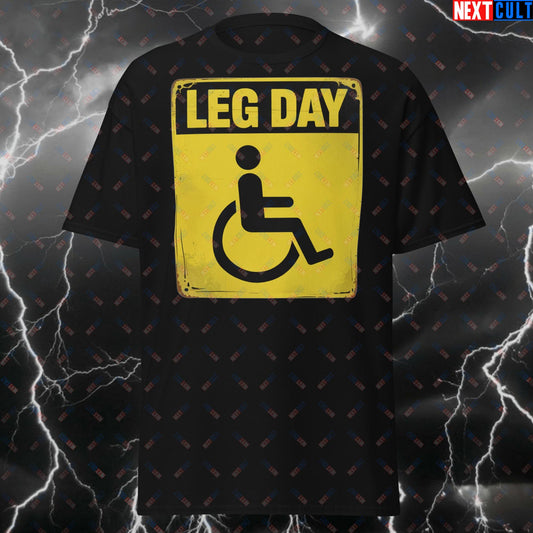 Legday Pump Cover Gym T-Shirt - Funny Leg Workout Tee for Lifters, Bodybuilding Meme Tshirt for Fitness & Gains T-shirts Bodybuilding Fitness Gym Leg Day Powerlifting Pump Cover Workout Next Cult Brand