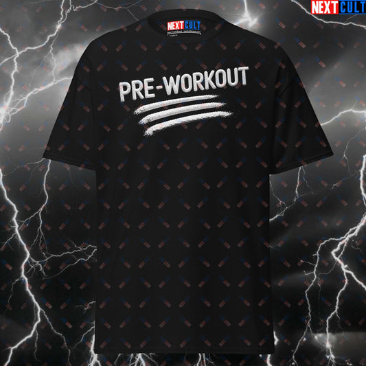 Funny Gym Shirt for Men - Hilarious Pre-Workout Pump Cover T-Shirt - Gym Meme Tee for Lifters, Bodybuilding & Fitness Gains T-shirts Bodybuilding Fitness Gym Pump Cover Workout Next Cult Brand