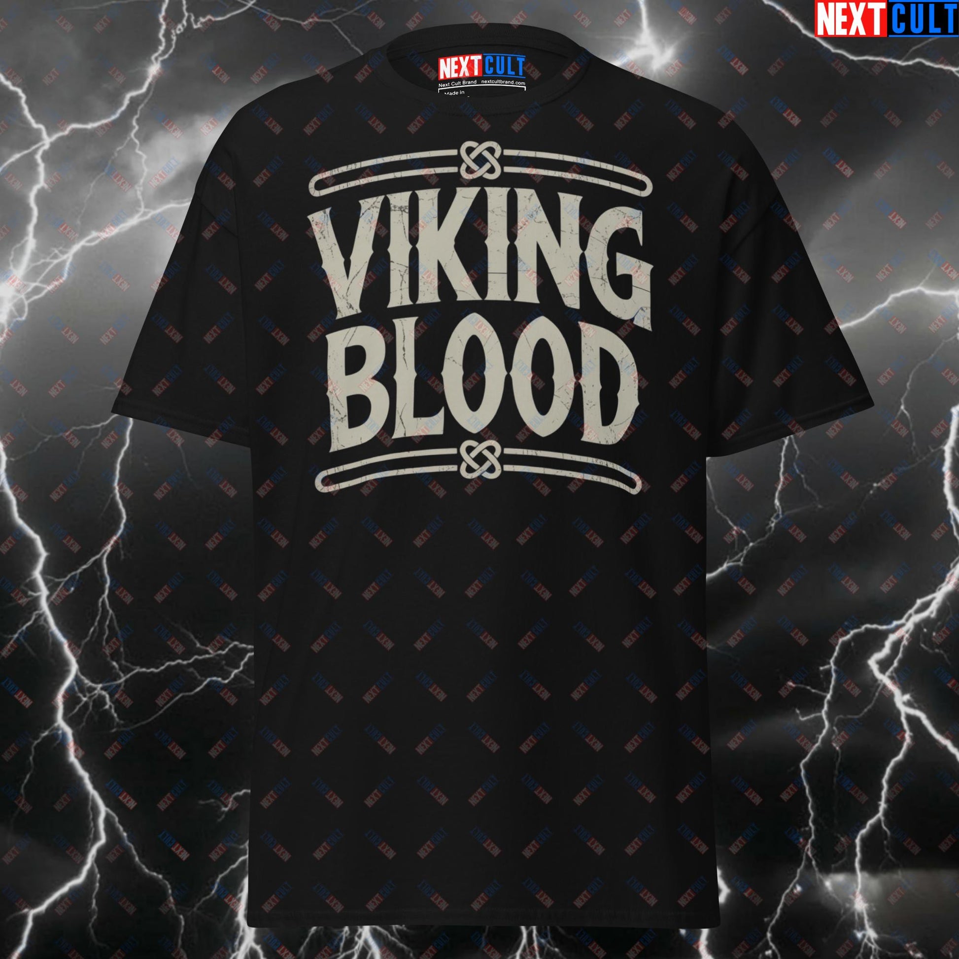 Viking Blood Pump Cover Gym T-Shirt - Funny Norse Gymbro Tee for Lifters, Bodybuilding & Fitness Gains T-shirts Bodybuilding Fitness Gym Pump Cover Vikings Workout Next Cult Brand