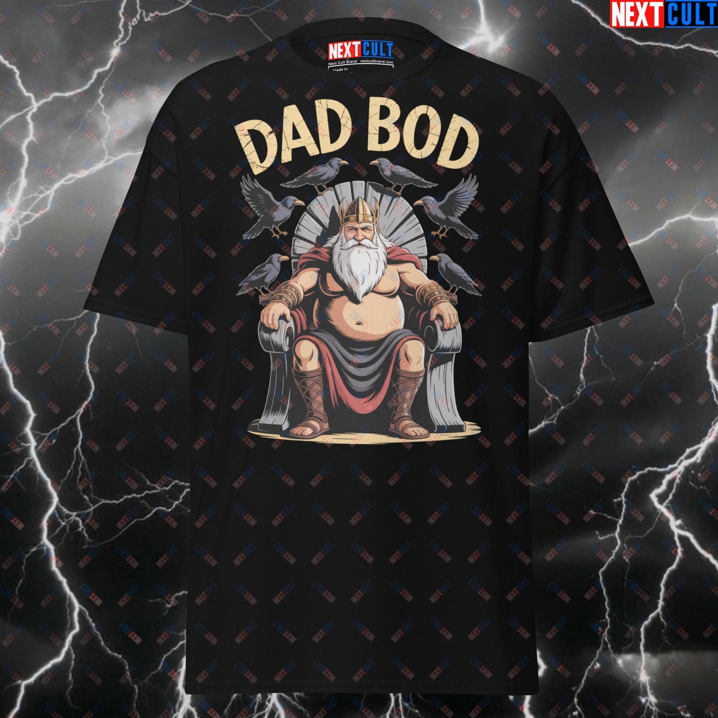 Dad Bod Odin Pump Cover Tee for Lifters, Gymbros & Fitness Meme Lovers T-shirts Bodybuilding Fitness Gym Pump Cover Vikings Workout Next Cult Brand
