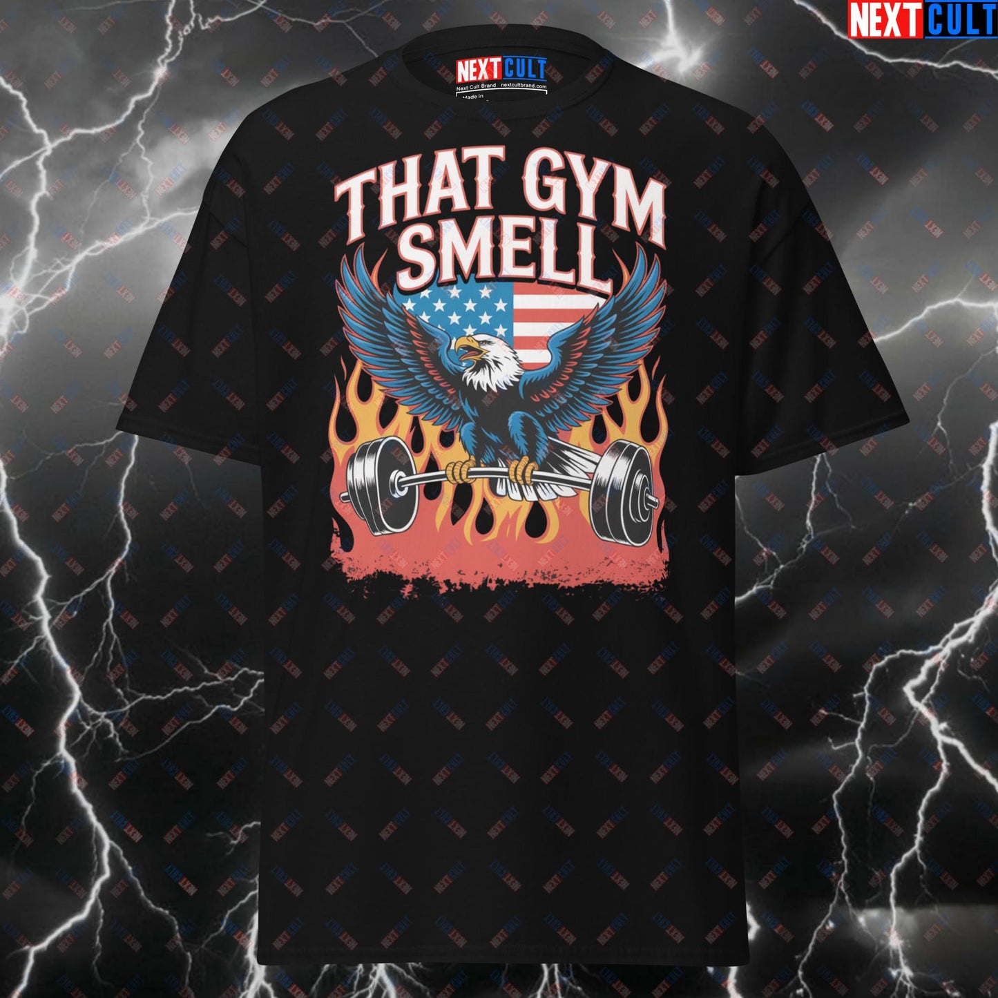 Funny Patriotic Gym T-Shirt - Lynyrd Skynyrd Inspired Pump Cover for Lifters & Gymbros - America Workout Tee T-shirts 4th of July Bodybuilding Fitness Gym Lynyrd Skynyrd Pump Cover Rock Music Workout Next Cult Brand