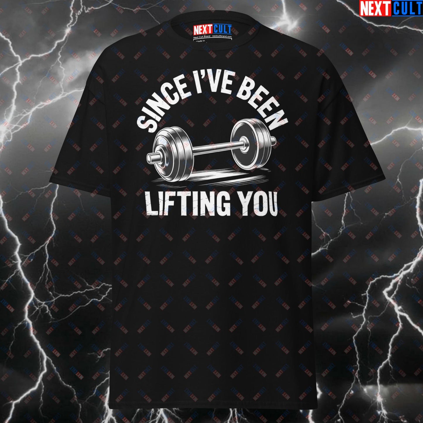 Since I've Been Lifting You Funny Gym Shirt – Led Zeppelin Rock Music Meme Tee for Gymbros & Lifters T-shirts Bodybuilding Fitness Gym Led Zeppelin Powerlifting Pump Cover Rock Music Workout Next Cult Brand