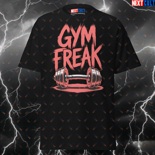 Funny Gym Freak T-Shirt - Korn Metal Workout Tee for Lifters | Pump Cover Top for Gymbros & Fitness Meme Lovers T-shirts Bodybuilding Fitness Gym Korn Powerlifting Pump Cover Rock Music Workout Next Cult Brand