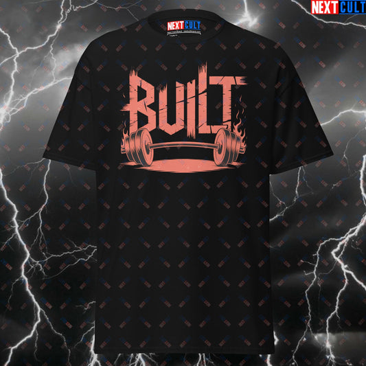 Built for the Gym - Funny Korn Metal Gym T-Shirt for Lifters | Pump Cover Tee for Bodybuilding & Powerlifting Gains T-shirts Bodybuilding Fitness Gym Korn Pump Cover Rock Music Workout Next Cult Brand