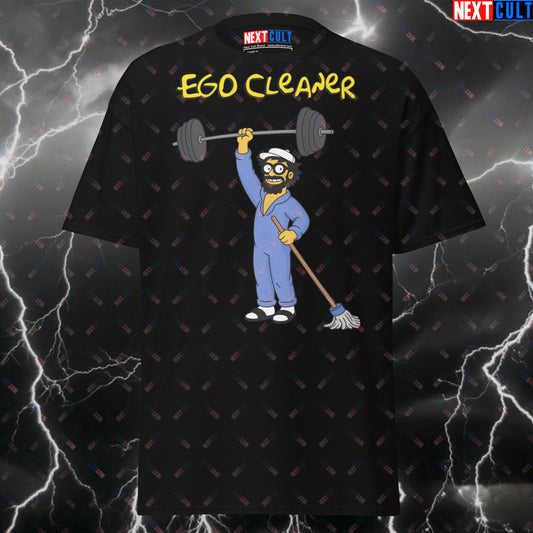 Ego Cleaner Anatoly Shirt - Funny Gym T-Shirt for Lifters, Pump Cover Tee, Anatoly Merch Workout Top for Gym Bros & Powerlifting T-shirts Anatoly Bodybuilding Fitness Gym Powerlifting Pump Cover Workout Next Cult Brand