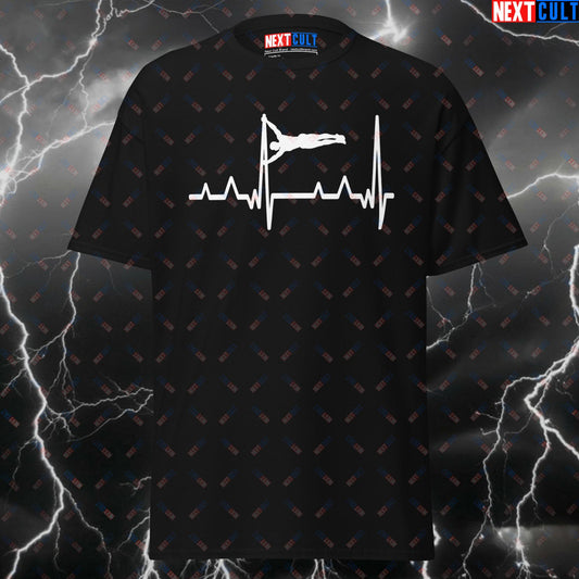 Funny Gym Shirt for Lifters - Calisthenics Heartbeat Pump Cover Tee for Gymbros & Fitness Meme Lovers T-shirts Calisthenics Fitness Gym Pump Cover Workout Next Cult Brand