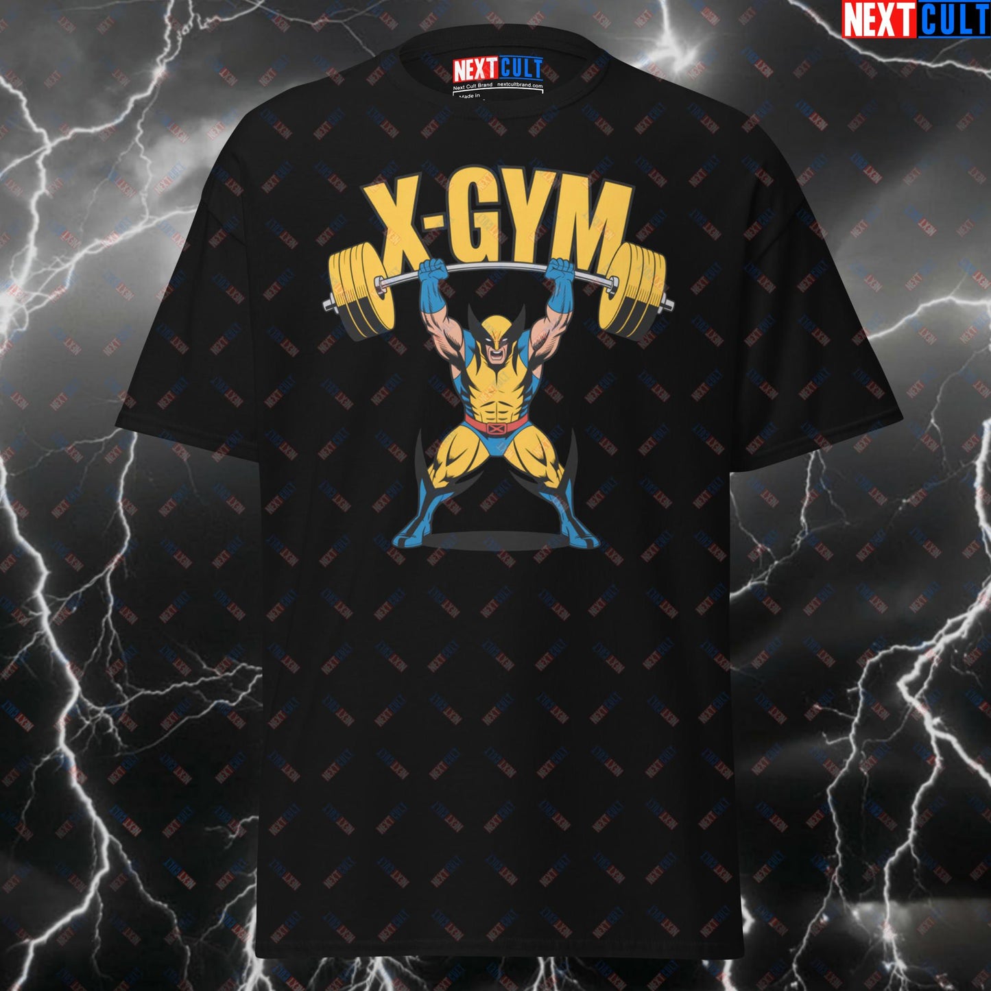 Wolverine Gym Hero Pump Cover - Funny X-Men Gym T-Shirt for Lifters & Gymbros - Comic Book Workout Tee for Fitness Gains T-shirts Bodybuilding Films Fitness Gym Powerlifting Pump Cover Superheroes Wolverine Workout X-Men Next Cult Brand