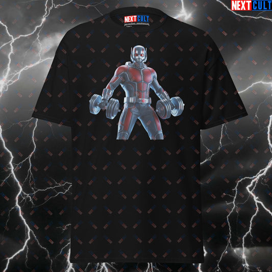 Funny Ant-Man Gym Hero T-Shirt – Superhero Comic Book Tee for Lifters & Gymbros – Pump Cover Workout Top for Fitness Gains T-shirts Ant-Man Avengers Bodybuilding Films Fitness Gym Pump Cover Superheroes Workout Next Cult Brand