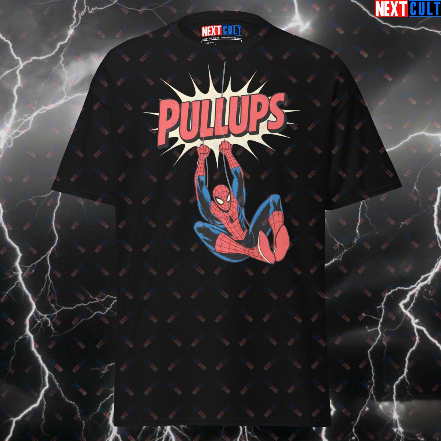 Funny Gym Hero Spider-Man T-Shirt – Comic Book Meme Tee for Pullups & Gains – Perfect Pump Cover for Lifters & Gymbros T-shirts Avengers Bodybuilding Calisthenics Films Fitness Gym Pump Cover Spiderman Superheroes Workout Next Cult Brand
