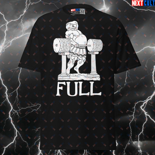 Full Bloat Lord Gym Shirt | Funny Greek Mythology Bodybuilding Tee for Lifters & Gymbros T-shirts Ancient Greece Bodybuilding Fitness Gym Pump Cover Workout Next Cult Brand