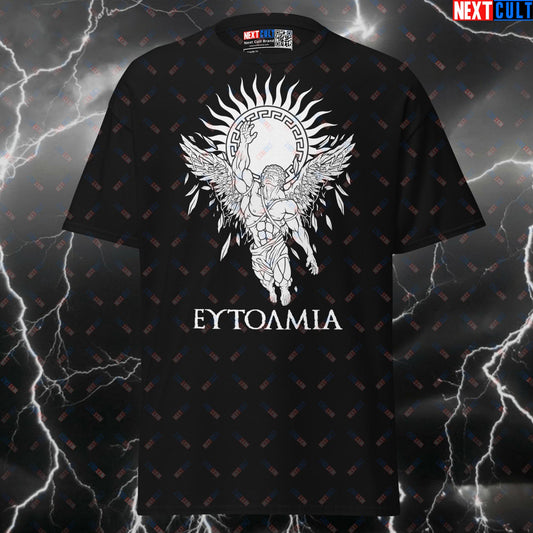 Fearless Icarus Funny Gym T-Shirt: Reaching for PRs Greek Mythology Workout Pump Cover Tee T-shirts Ancient Greece Bodybuilding Fitness Gym Pump Cover Workout Next Cult Brand