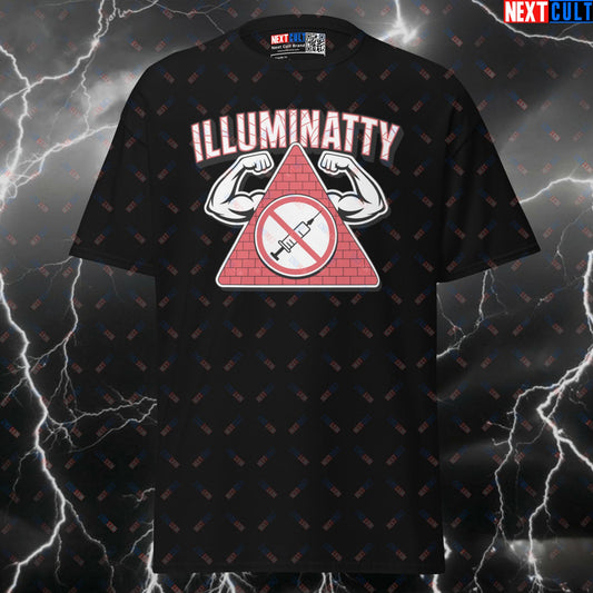 Illuminatty Gym Shirt - Funny Natty Cult Pump Cover Tee for Gains & Bodybuilding Meme Top T-shirts Bodybuilding Fitness Gym Natty Pump Cover Workout Next Cult Brand