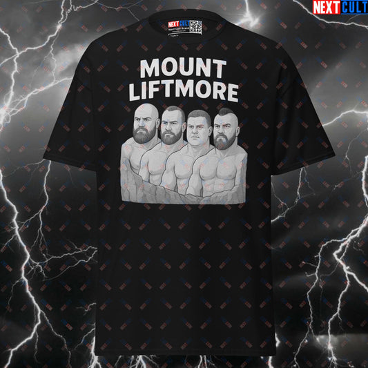 Mount Liftmore Strongman Funny Gym T-Shirt - Brian Shaw Hafthor Bjornsson Pump Cover Tee T-shirts Fitness Gym Pump Cover Strongman Workout Next Cult Brand