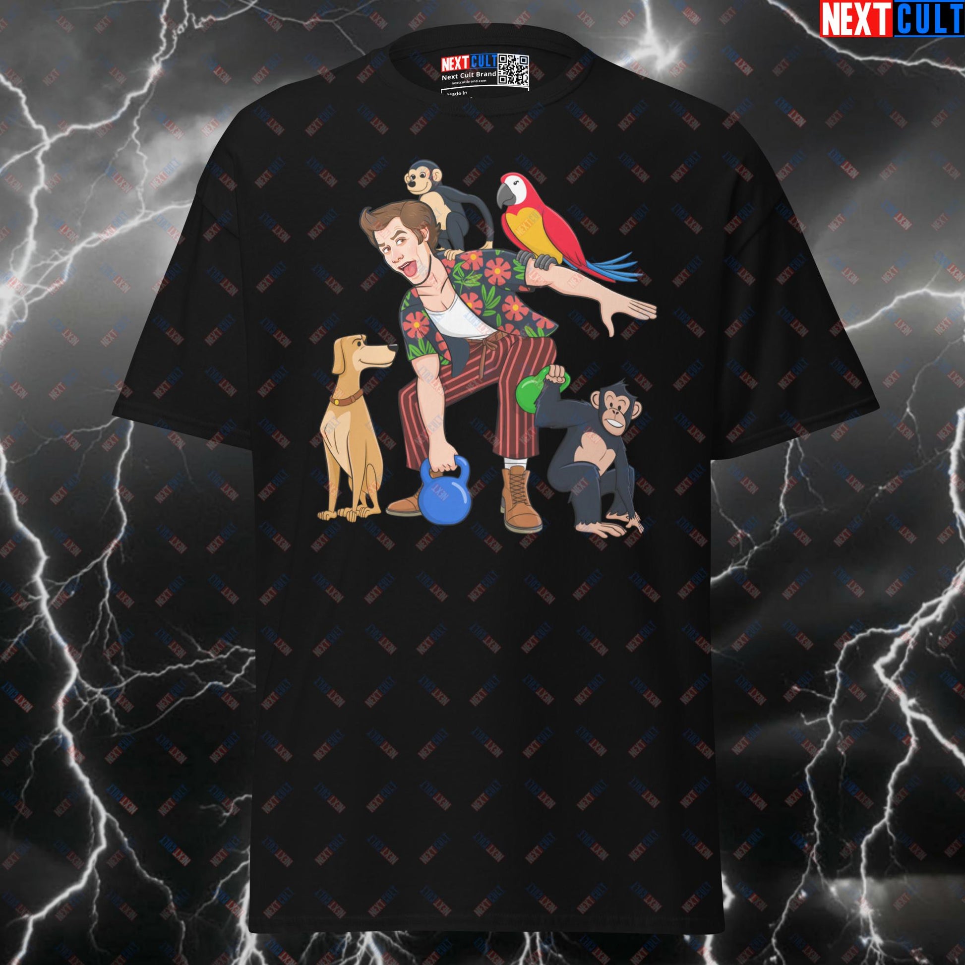 Ace Ventura Gym Shirt - Funny Workout Pump Cover Tee for Lifters & Fitness Meme Fans T-shirts Films Fitness Gym Kettlebell Pump Cover Workout Next Cult Brand