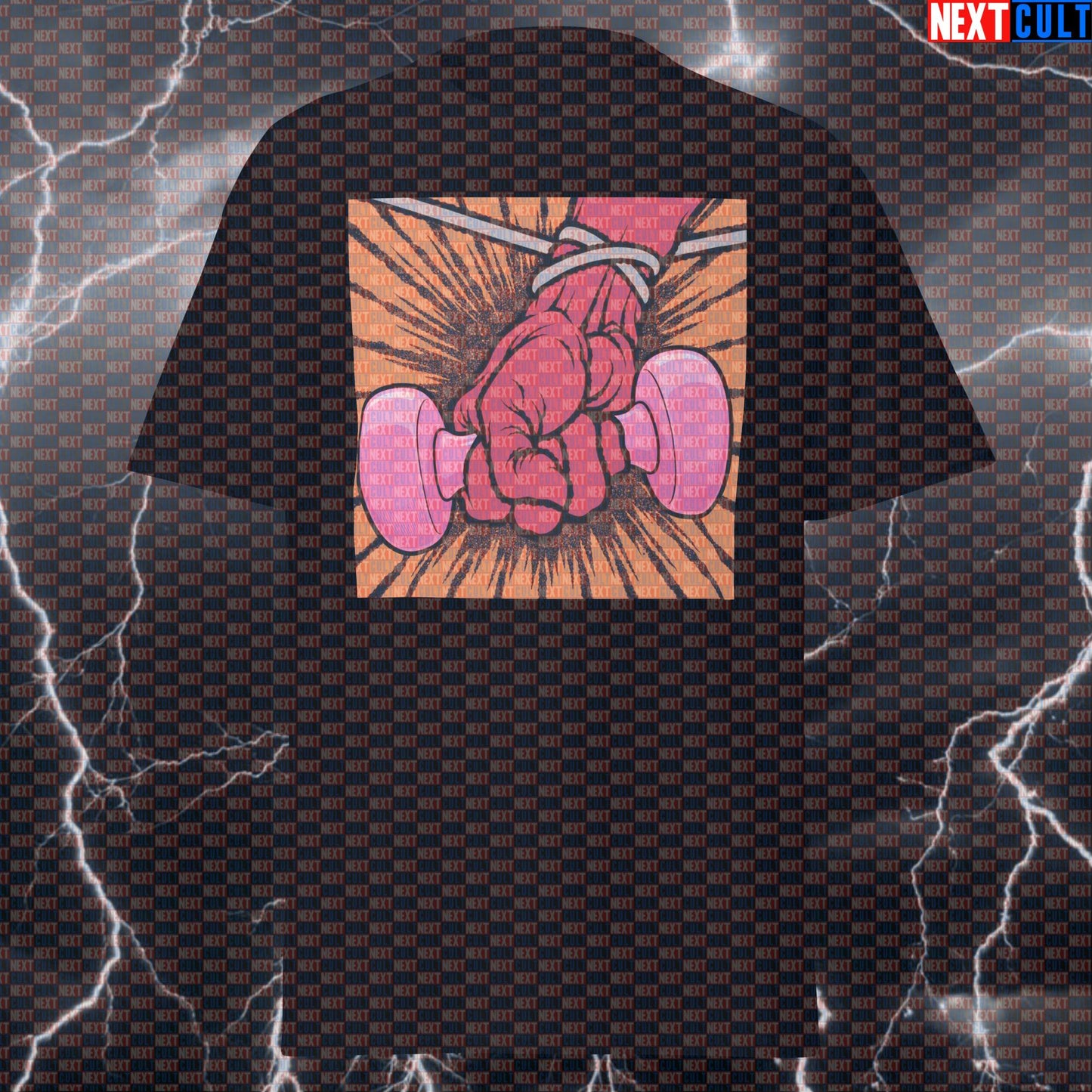St. Lifter Funny Gym T-Shirt: Metallica St. Anger Parody Pump Cover for Heavy Metal Lifters & Gymbros T-shirts Bodybuilding Fitness Gym Metallica Powerlifting Pump Cover Rock Music Workout Next Cult Brand