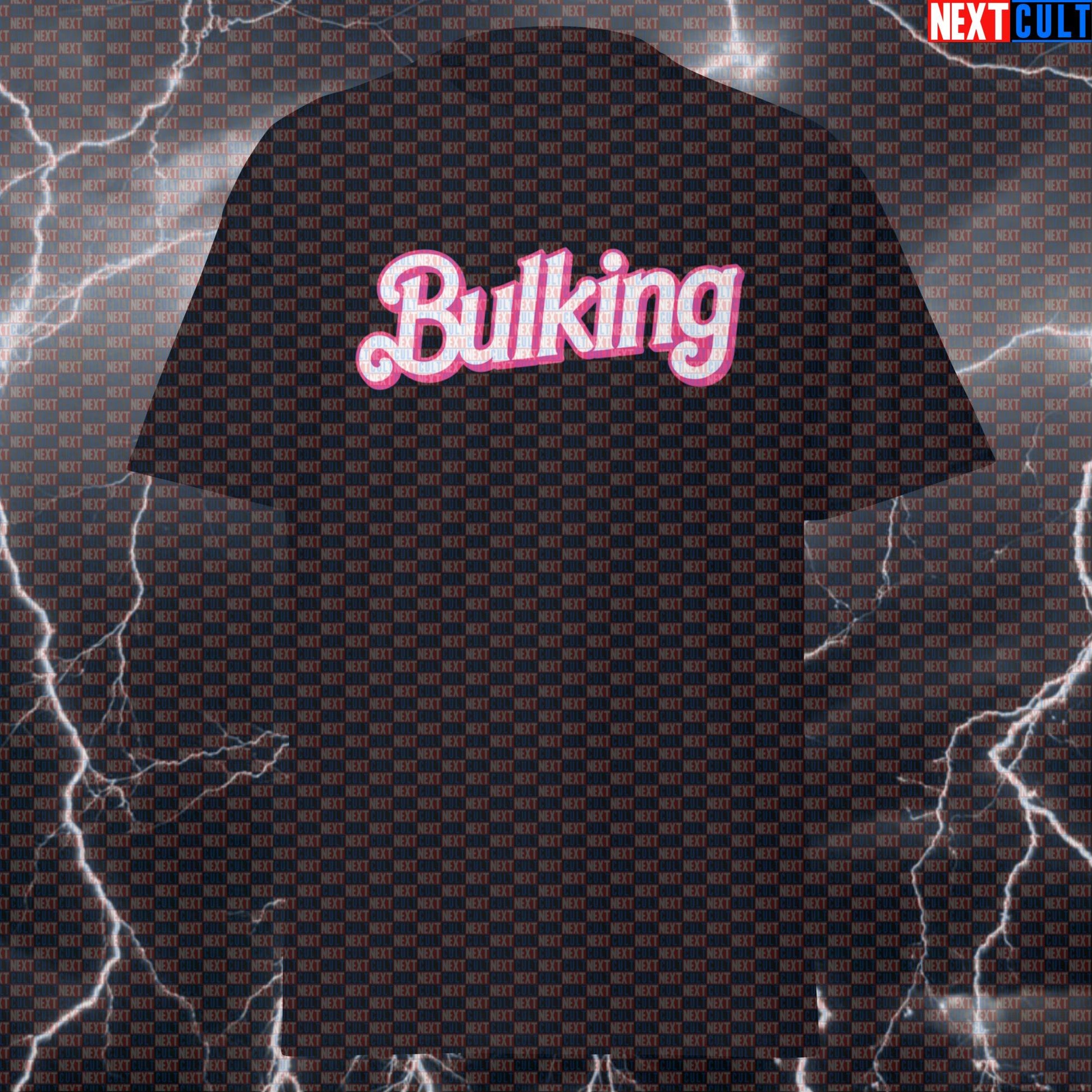 This Barbie is Bulking Funny Gym Shirt | Gains Workout Tee & Pump Cover Top T-shirts Barbie Bodybuilding Fast Food Films Fitness Gym Pump Cover Workout Next Cult Brand