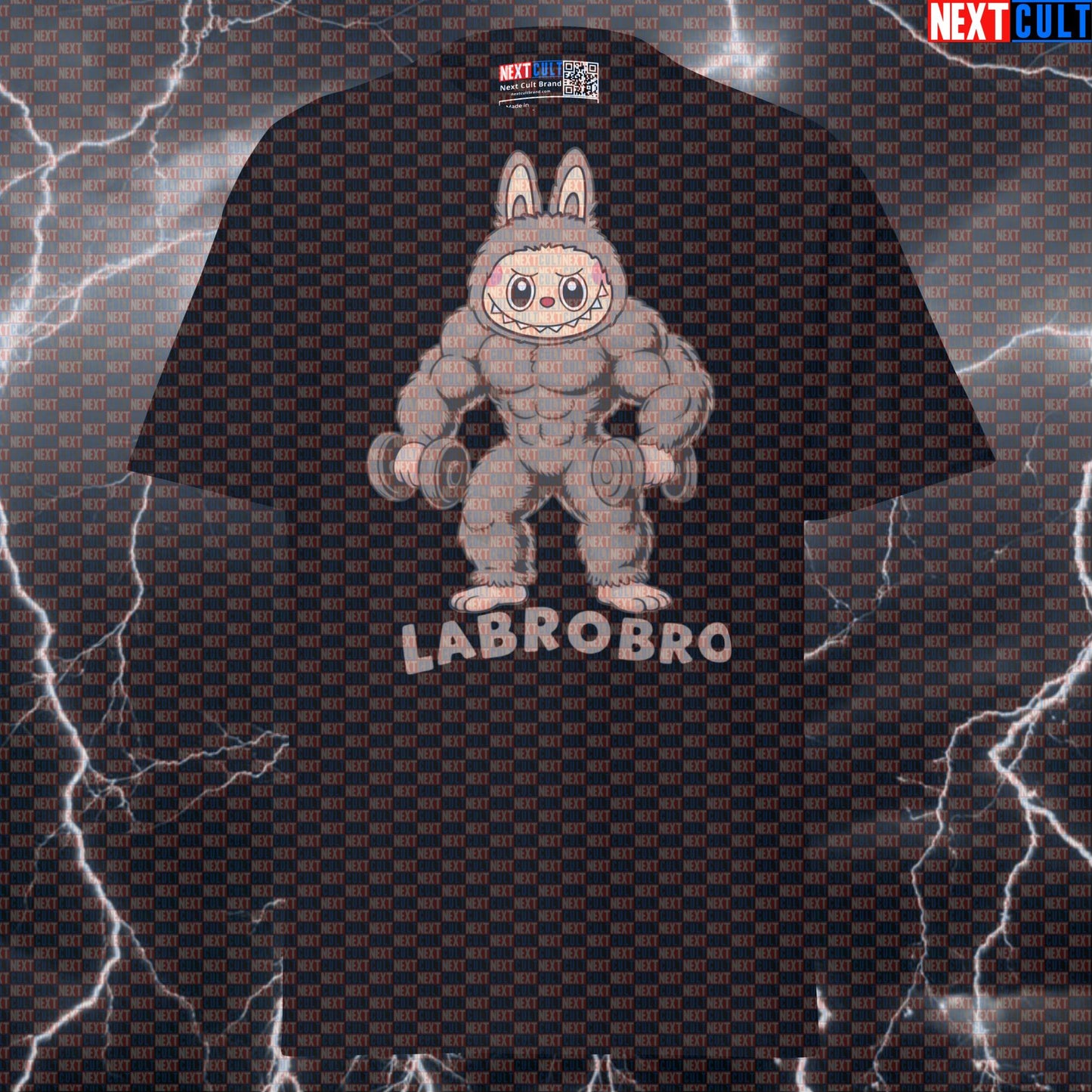 Brown Labrobro Pump Cover: Funny Gym Meme Tee for Lifters & Bodybuilding Bros T-shirts Bodybuilding Fitness Gym Pump Cover Workout Next Cult Brand