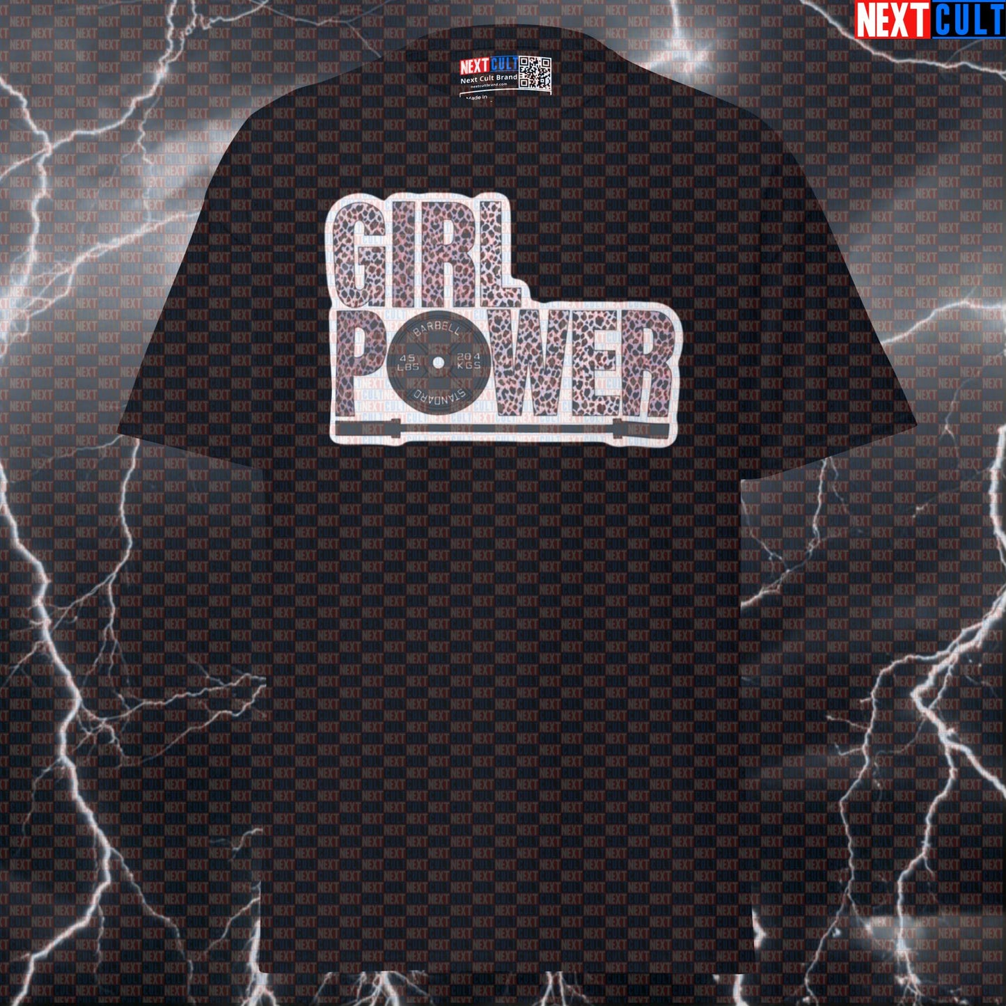 Ultimate Funny Gym Girl Power T-Shirt | Ironic Pump Cover Graphic Tee for Powerlifting & Bodybuilding T-shirts Bodybuilding Fitness Gym Powerlifting Pump Cover Workout Next Cult Brand