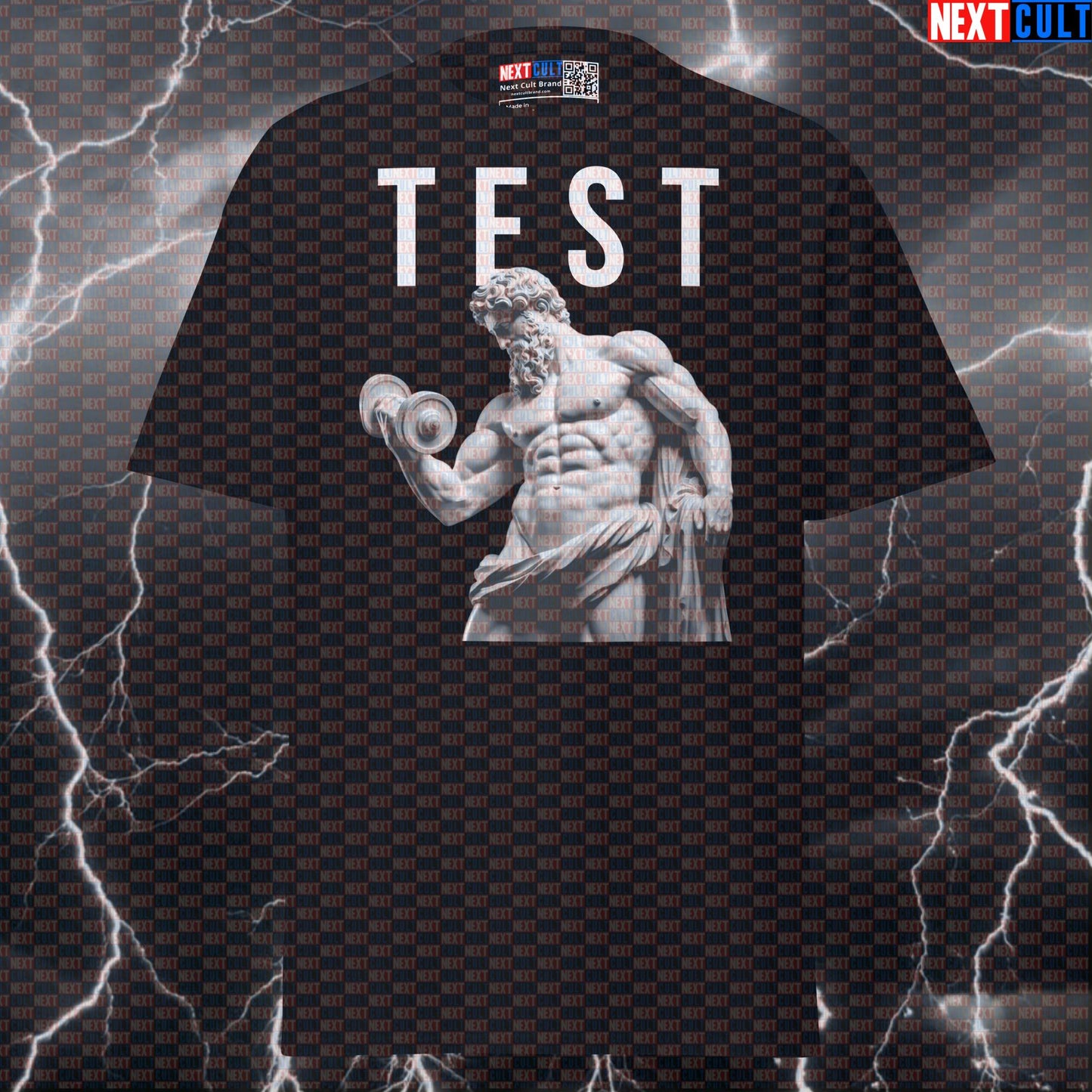 Test Stoic Lifting Sigma T-Shirt - Funny Gym Meme Tee & Bodybuilding Pump Cover Top T-shirts Ancient Greece Bodybuilding Fitness Gym Pump Cover Stoicism Workout Next Cult Brand