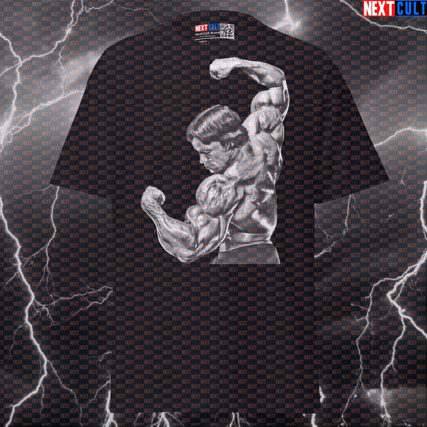 Unleash Your Inner Arnold Funny Gym T-Shirt | Bodybuilding Meme Pump Cover Graphic Tee Next Cult Brand