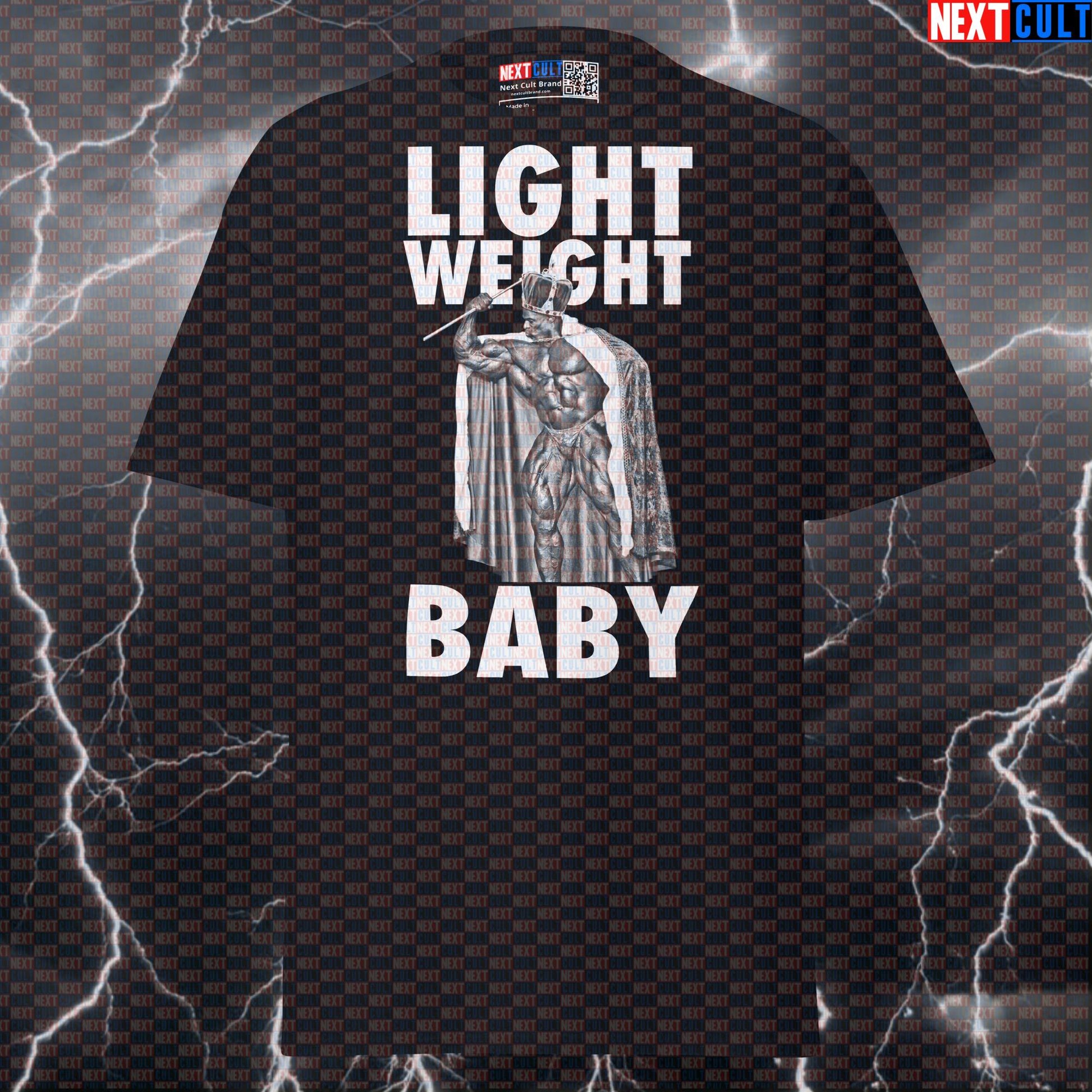 Lightweight Baby Yeah Buddy Ronnie Coleman Gym Meme Funny Bodybuilding Pump Cover T-Shirt T-shirts Bodybuilding Fitness Gym Pump Cover Ronnie Coleman Workout Next Cult Brand