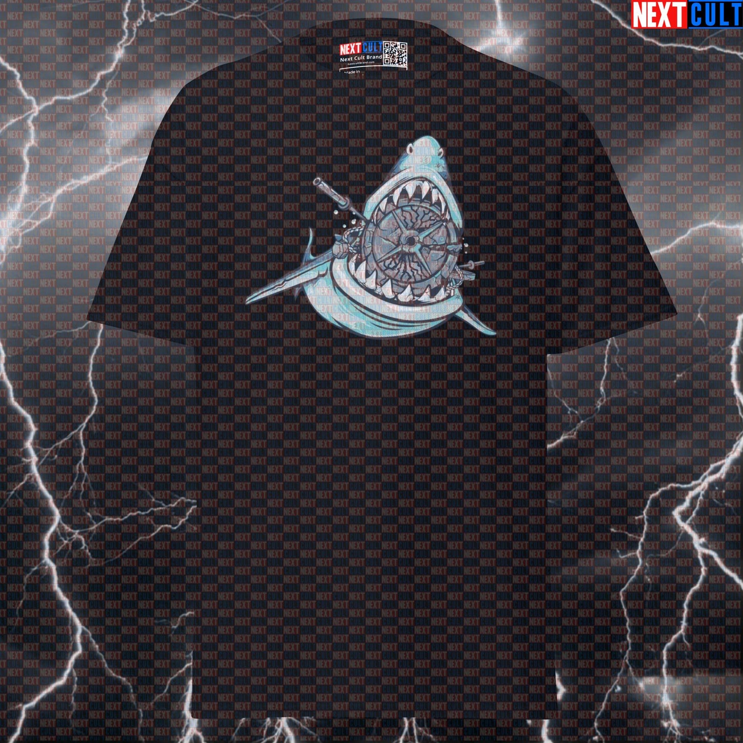 Funny Gym Shark Meme Tee - Beast Pump Cover Top for Lifters & Gymbros T-shirts Bodybuilding Fitness Gym Powerlifting Pump Cover Workout Next Cult Brand