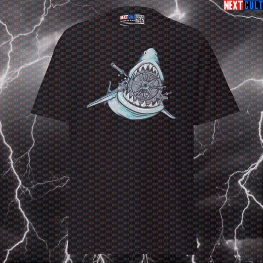 Funny Gym Shark Meme Tee - Beast Pump Cover Top for Lifters & Gymbros T-shirts Bodybuilding Fitness Gym Powerlifting Pump Cover Workout Next Cult Brand
