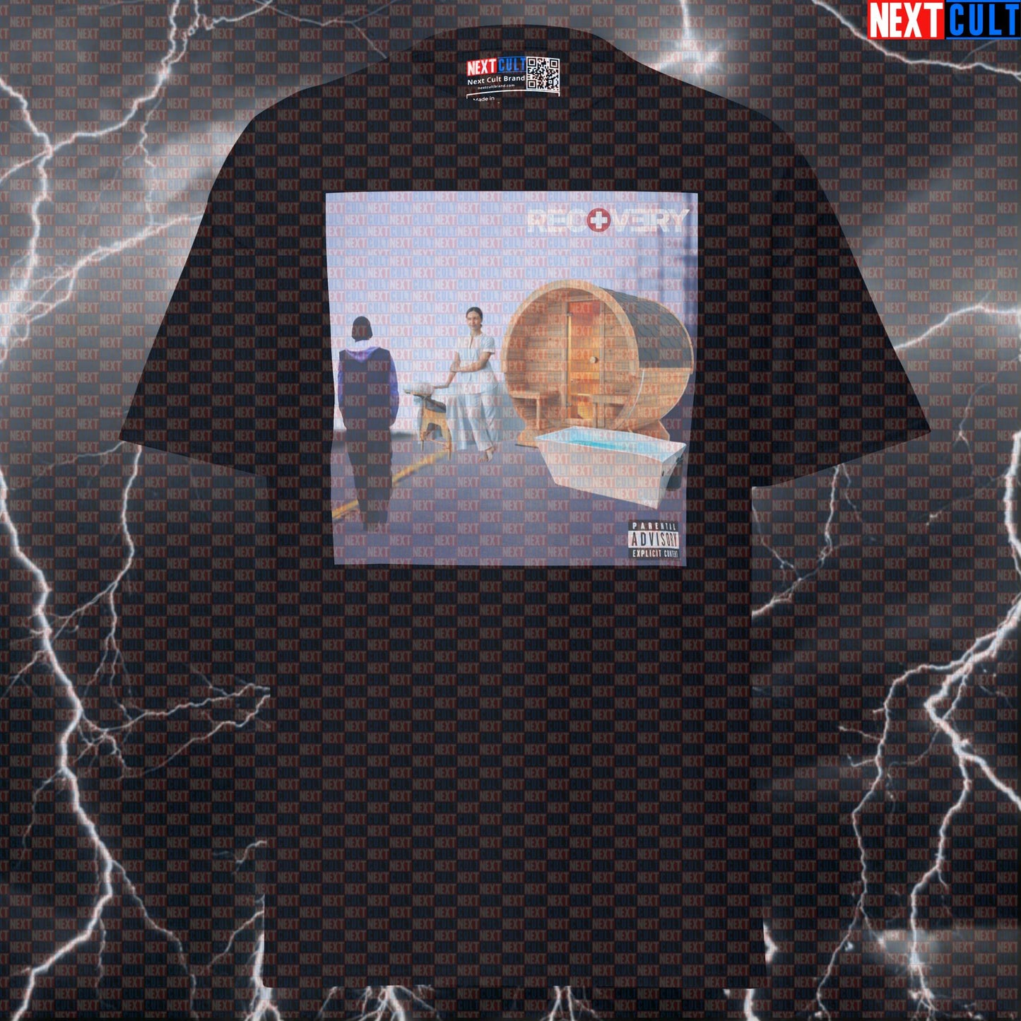 Slim Shady Recovery Gym T-Shirt | Funny Rap Workout Tee & Lifting Pump Cover T-shirts Bodybuilding Eminem Fitness Gym Hip Hop Pump Cover Workout Next Cult Brand