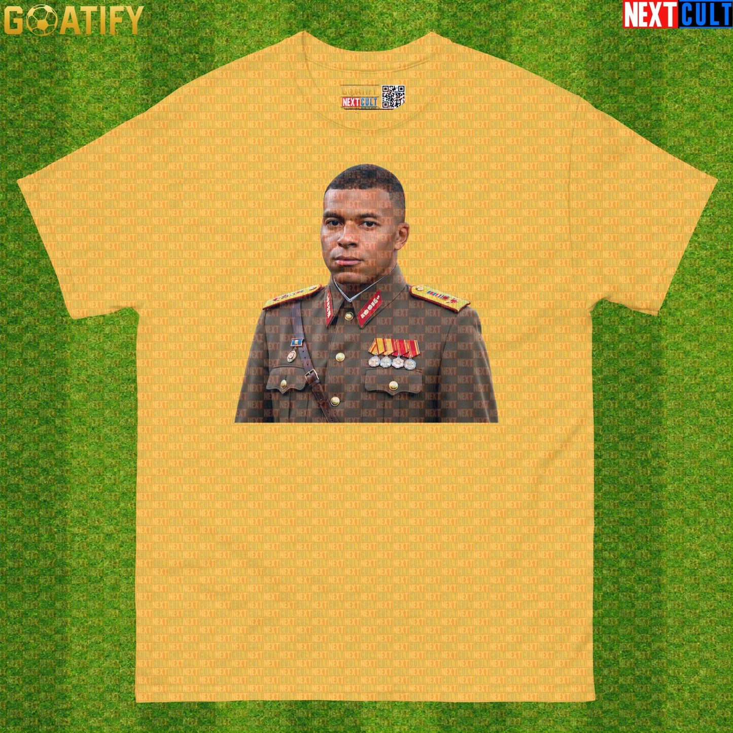 Kylian Mbappe T-Shirt – El Dictator Football Meme Graphic Tee Gift for Real Madrid Fans Daisy T-shirts Next Cult Brand