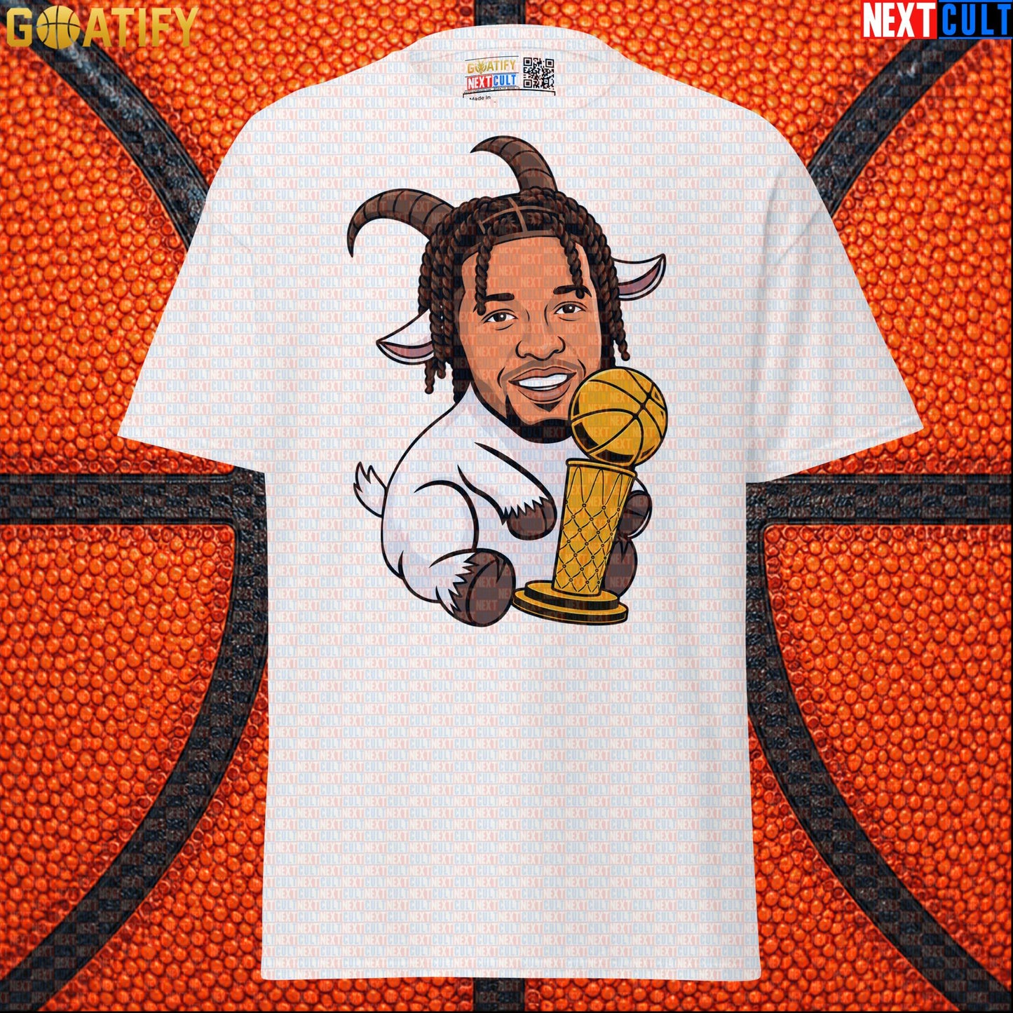 Jalen Brunson T-Shirt – 2026 NBA Champion GOAT Graphic Tee Gift for New York Knicks Fans White Next Cult Brand