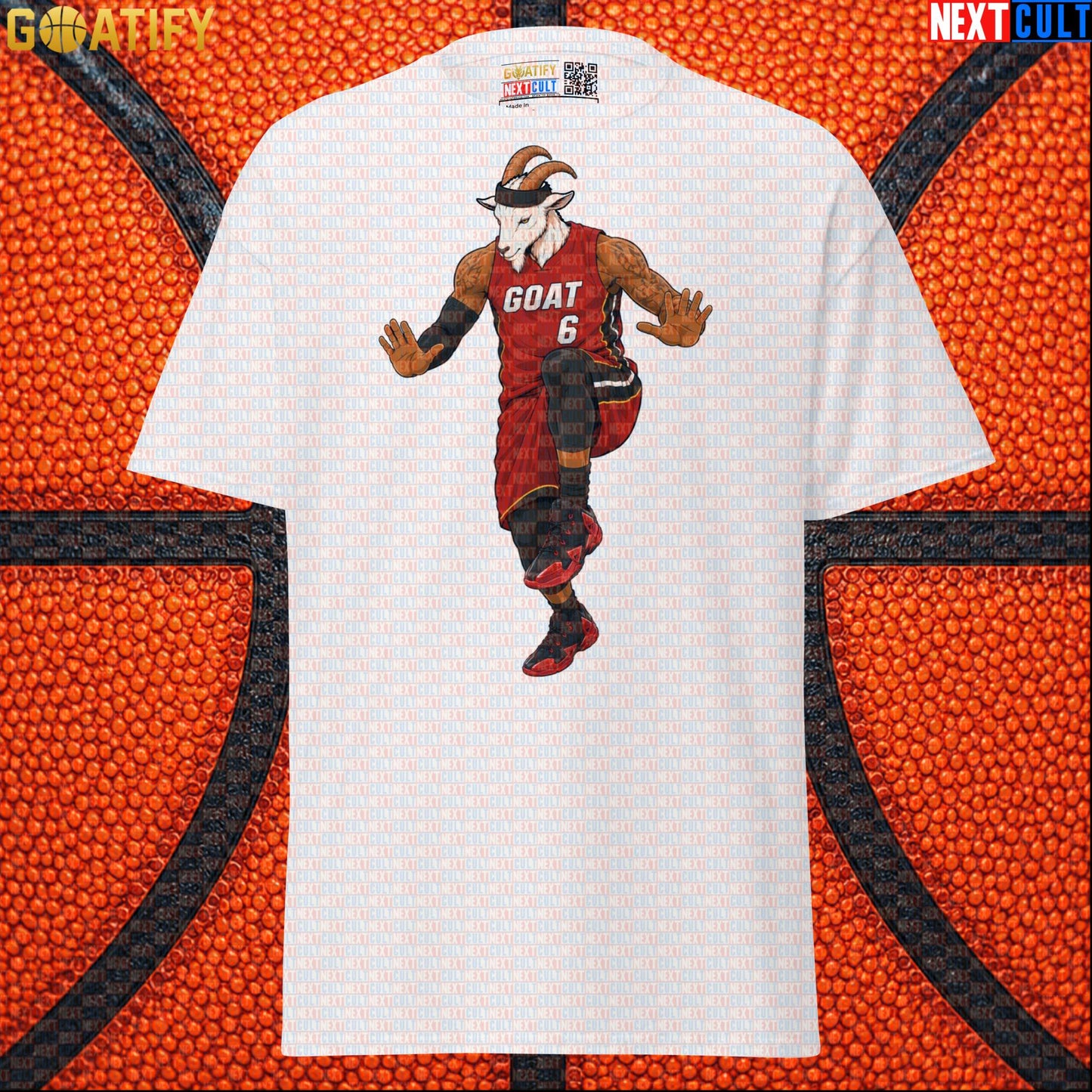 LeBron James T-Shirt – Miami Heat Silencer GOAT Graphic Tee Gift for NBA Basketball Fans White T-shirts Next Cult Brand
