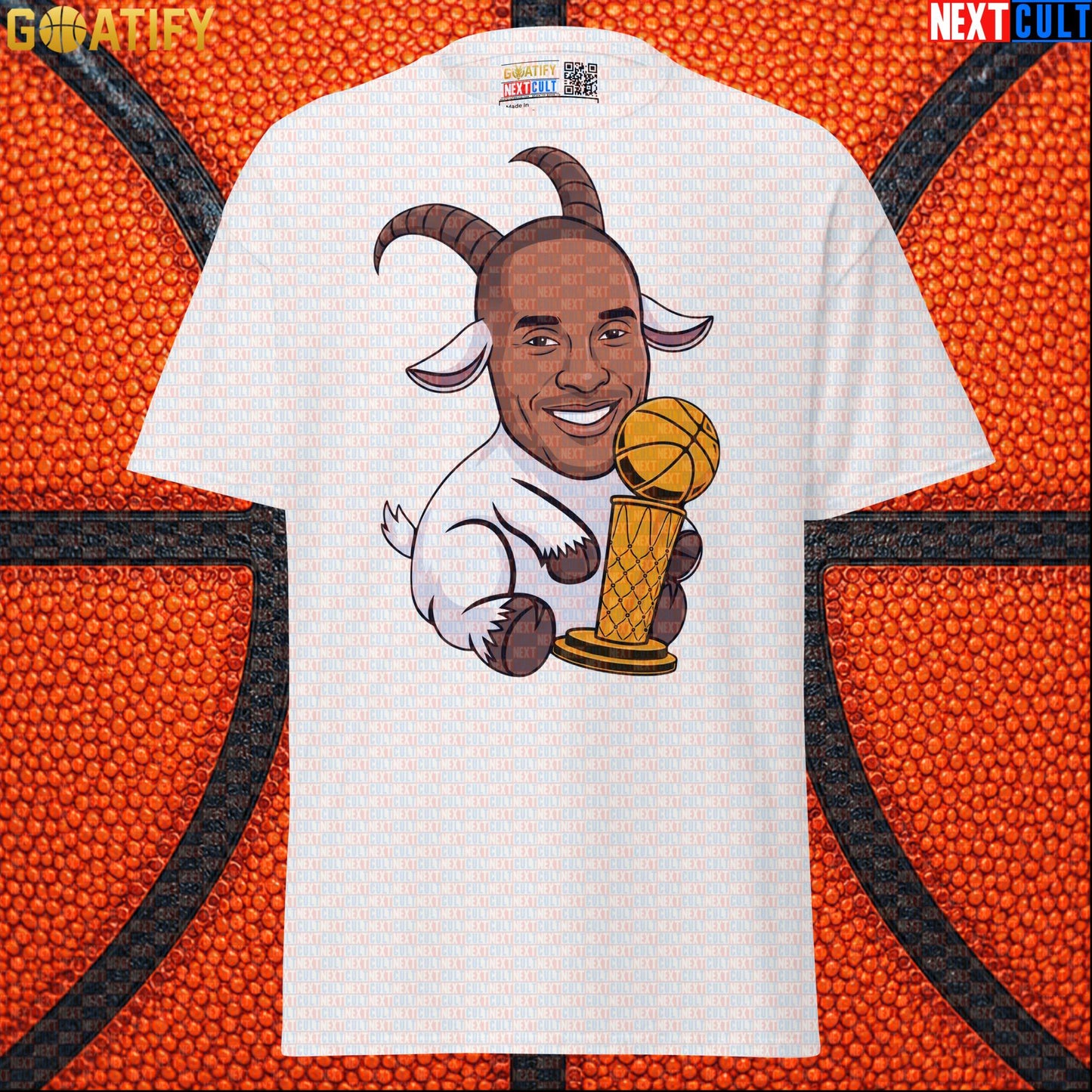 Kobe Bryant T-Shirt – The GOAT Champion Graphic Tee for Lakers Fans & Basketball Gifts White T-shirts Next Cult Brand