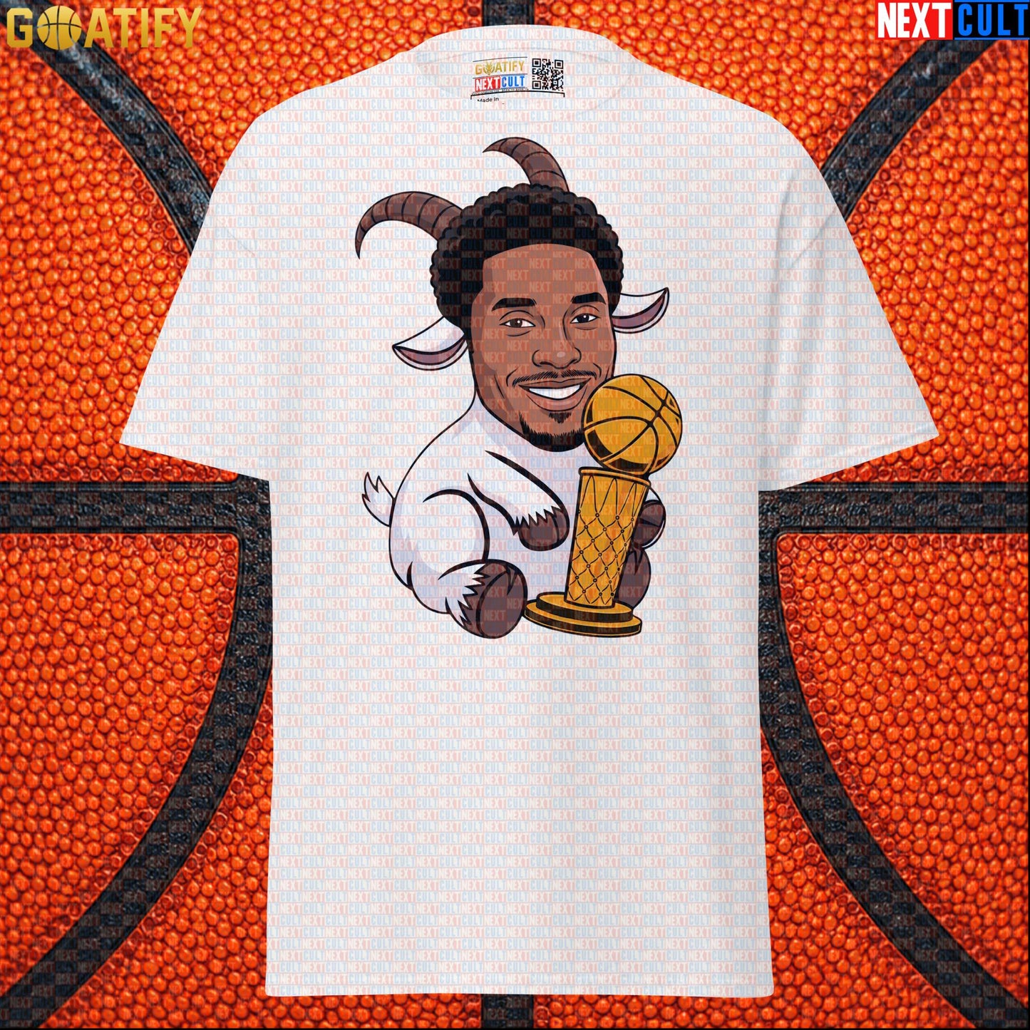 Kobe Bryant T-Shirt – Young Kobe No. 8 GOAT Champion Graphic Tee for Lakers Basketball Fans White T-shirts Next Cult Brand