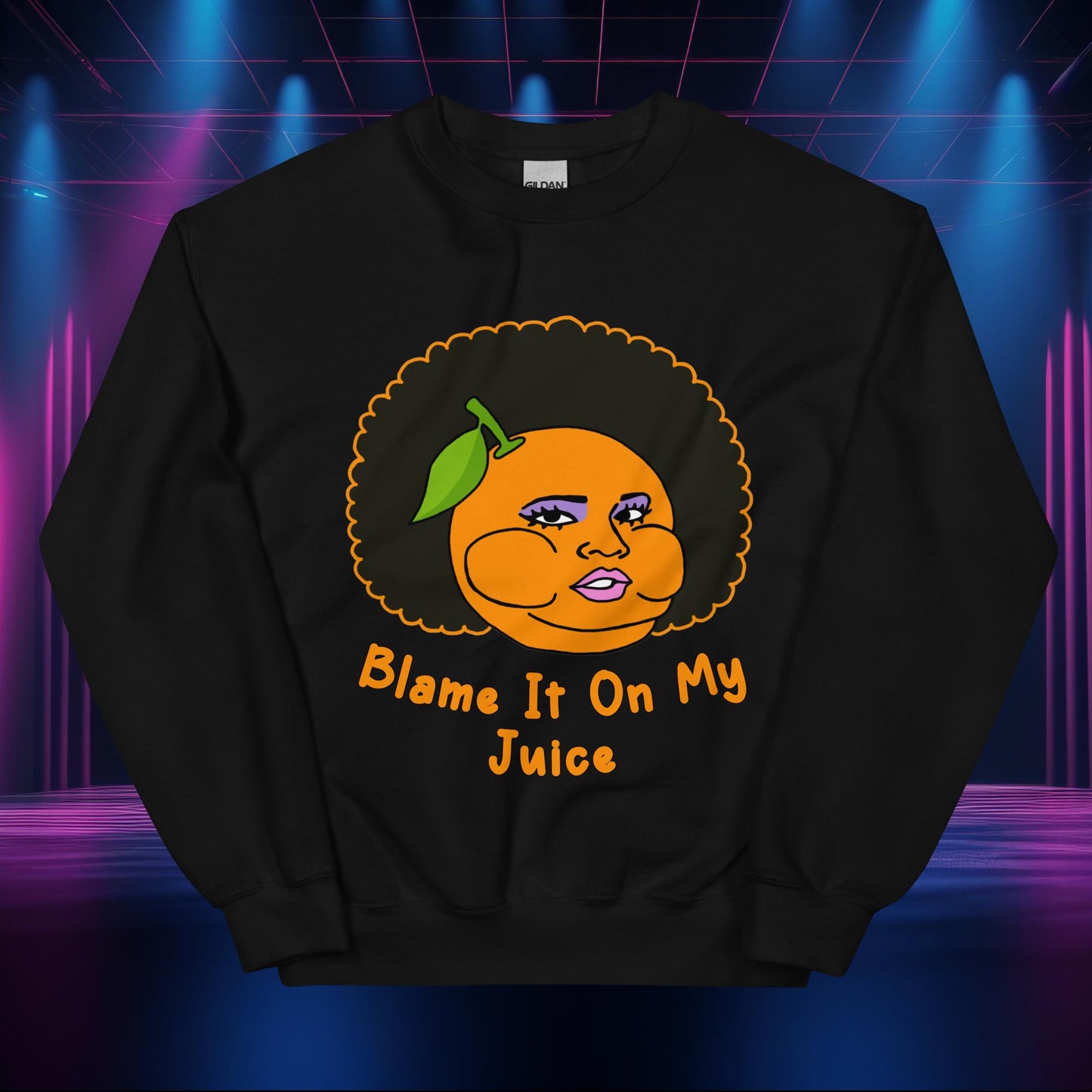 Blame It On My Juice Lizzo Special Tour Lizzo Merch Lizzo Gift Lizzo Song Lyrics Lizzo Unisex Sweatshirt Black Sweatshirts Lizzo Music Next Cult Brand