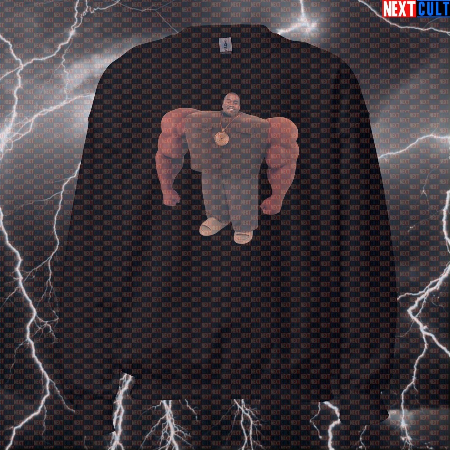 Big Pump Kanye Gym Meme Sweatshirt | I Love It Funny Workout Pullover Sweatshirts Bodybuilding Fitness Gym Hip Hop Kanye West Pump Cover Workout Next Cult Brand