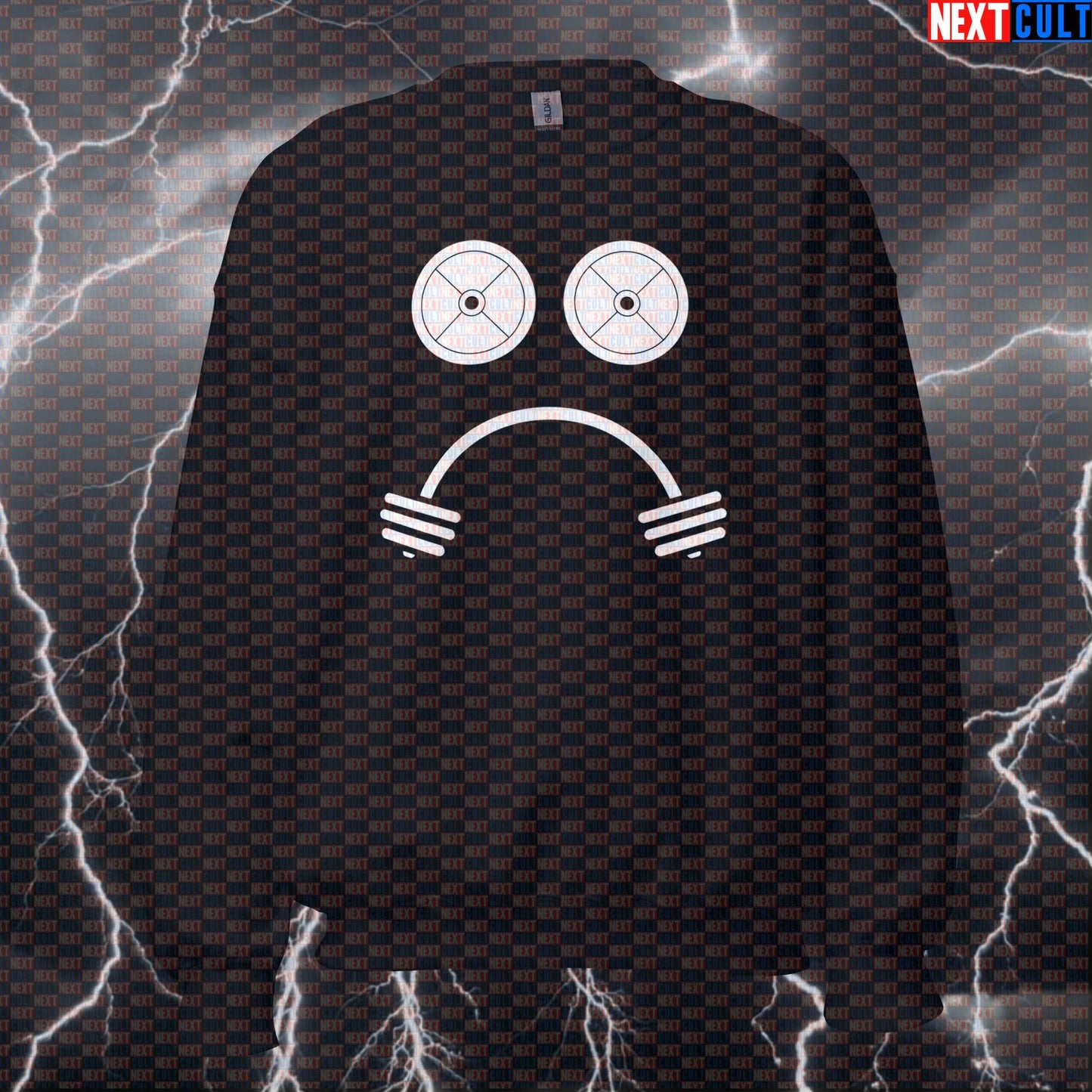 I Miss Gym Funny Gym Sweatshirt Crewneck Pump Cover Pullover Sweater for Lifters Who Find Happiness Training Sweatshirts Bodybuilding Fitness Gym Powerlifting Pump Cover Workout Next Cult Brand