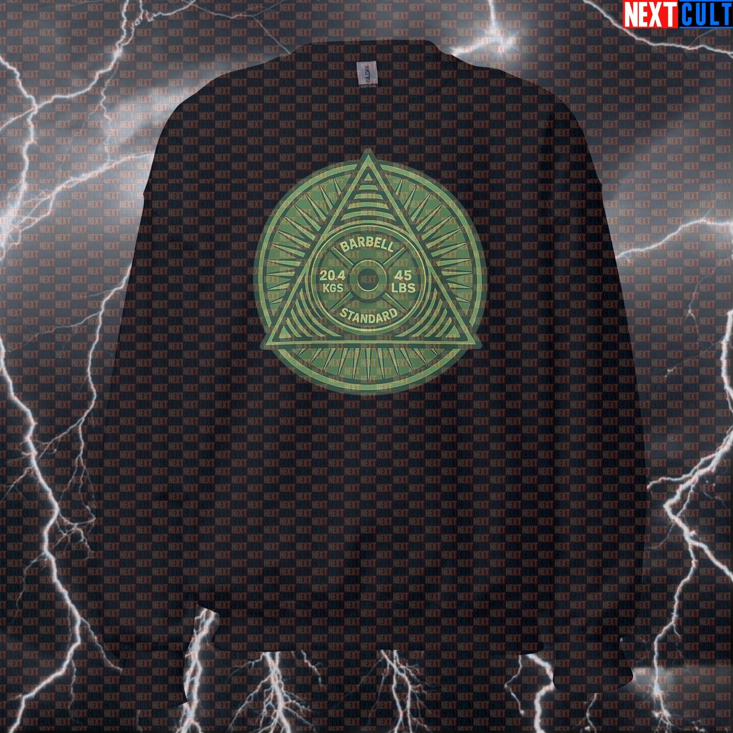 Gym Illuminati Funny Gym Sweatshirt Secret Society Meme New Gym Order Bodybuilding Workout Crewneck Gym Sweatshirt Sweatshirts Next Cult Brand