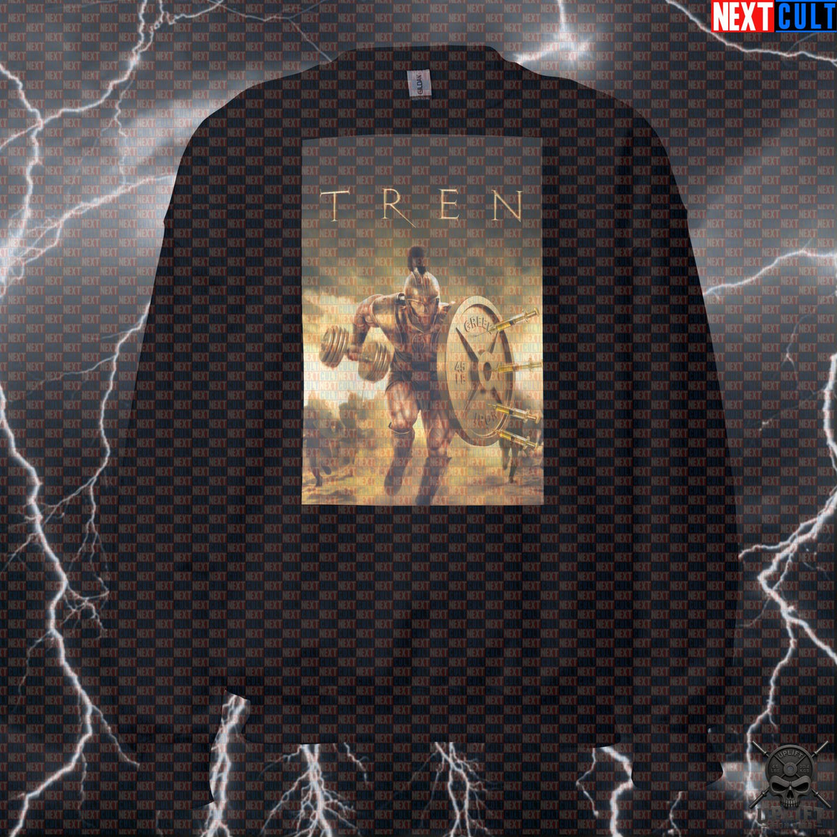 Sweatshirt Tren Troy Parody Crewneck for Lifters Achilles Greek Mythology Pump Cover Sweatshirts Next Cult Brand