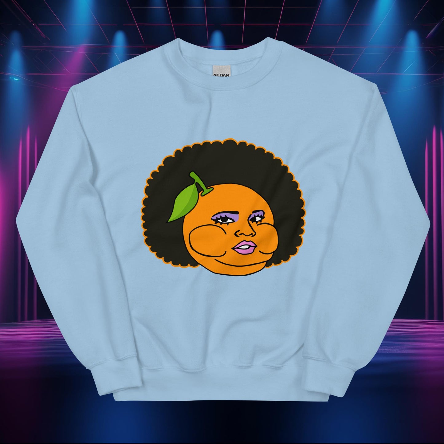 Blame It On My Juice Lizzo Special Tour Lizzo Merch Lizzo Gift Lizzo Song Lyrics Lizzo Unisex Sweatshirt Light Blue Sweatshirts Lizzo Music Next Cult Brand