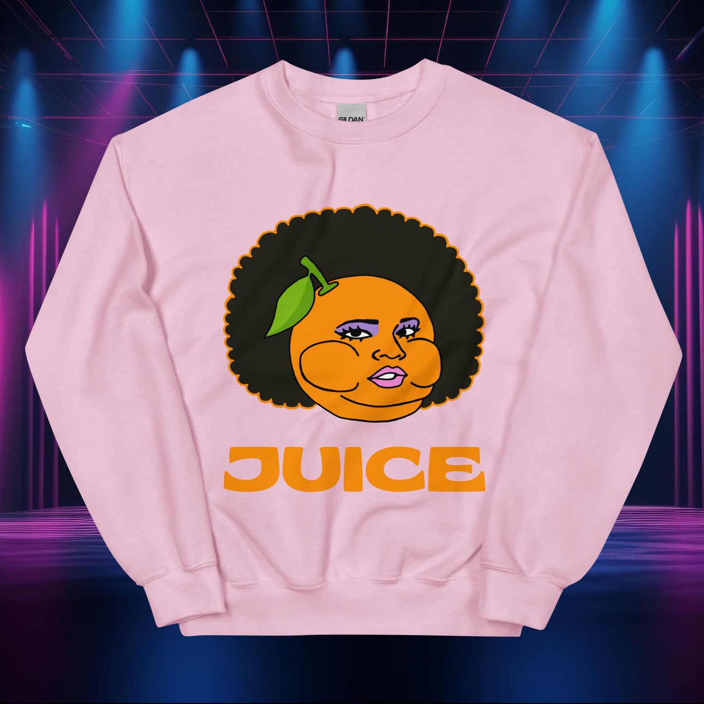 Blame It On My Juice Lizzo Special Tour Lizzo Merch Lizzo Gift Lizzo Song Lyrics Lizzo Unisex Sweatshirt Light Pink Sweatshirts Lizzo Music Next Cult Brand