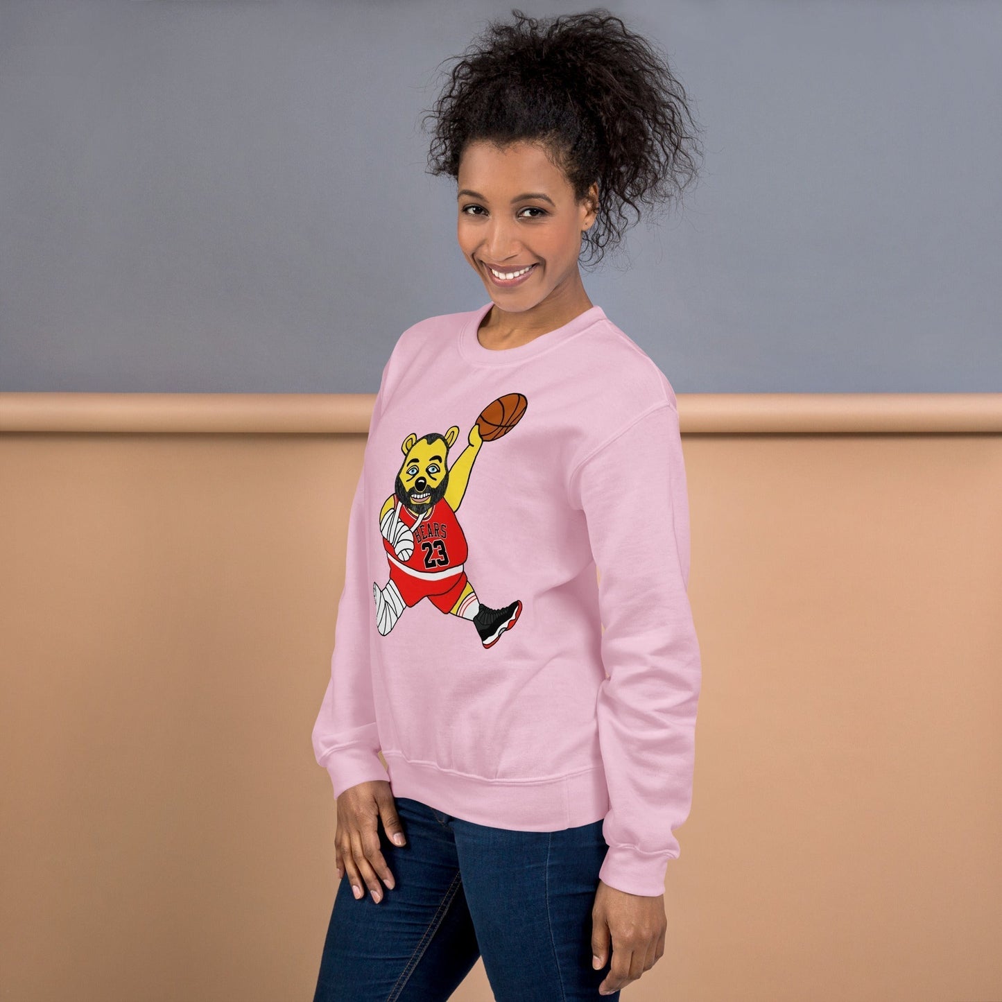 Air Segura, Tom Segura Basketball, Your Mom's House (YMH), 2 Bears 1 Cave, Funny Unisex Sweatshirt Sweatshirts 2 Bears 1 Cave Air Segura Podcasts Stand-up Comedy Tom Segura YMH Next Cult Brand