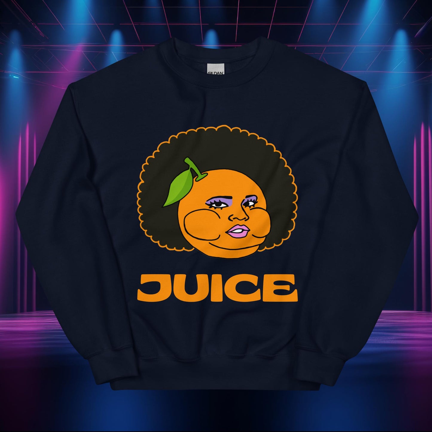 Blame It On My Juice Lizzo Special Tour Lizzo Merch Lizzo Gift Lizzo Song Lyrics Lizzo Unisex Sweatshirt Navy Sweatshirts Lizzo Music Next Cult Brand